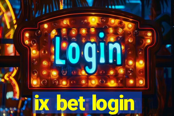 ix bet login