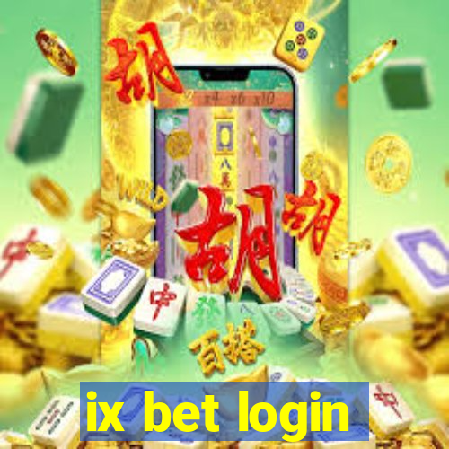 ix bet login