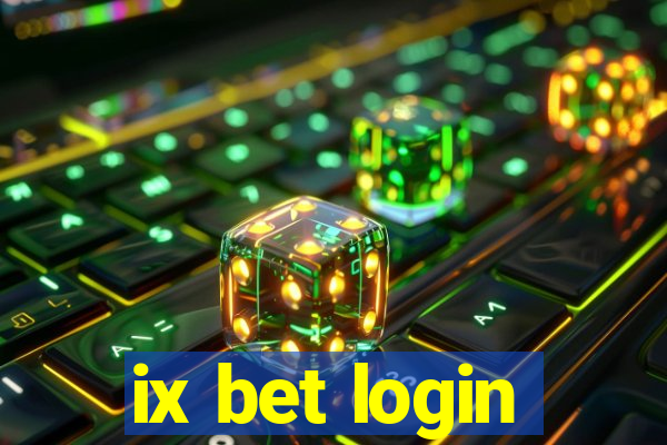 ix bet login