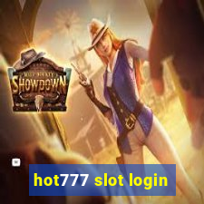 hot777 slot login