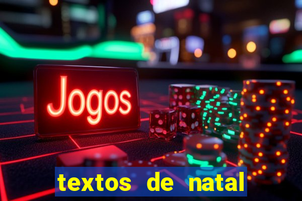 textos de natal para imprimir