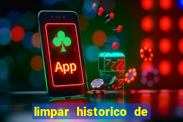 limpar historico de apostas bet365