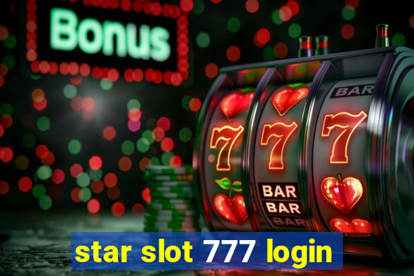 star slot 777 login