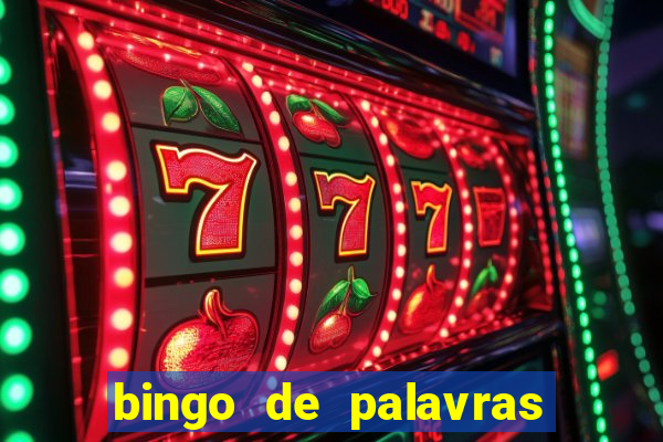 bingo de palavras como fazer