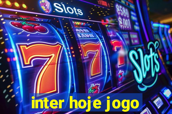 inter hoje jogo