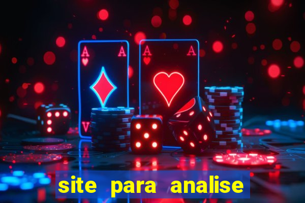 site para analise de jogos de futebol