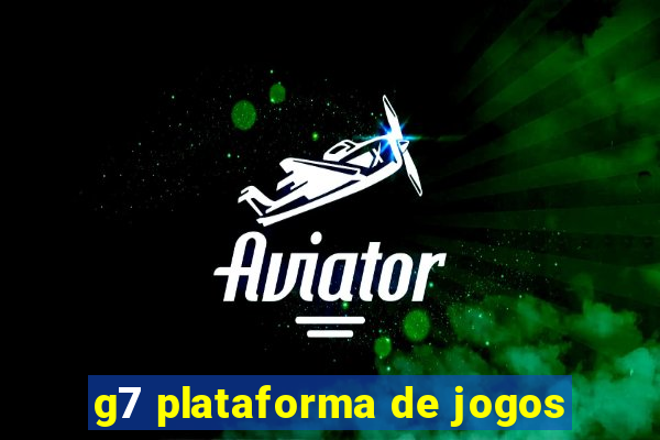 g7 plataforma de jogos