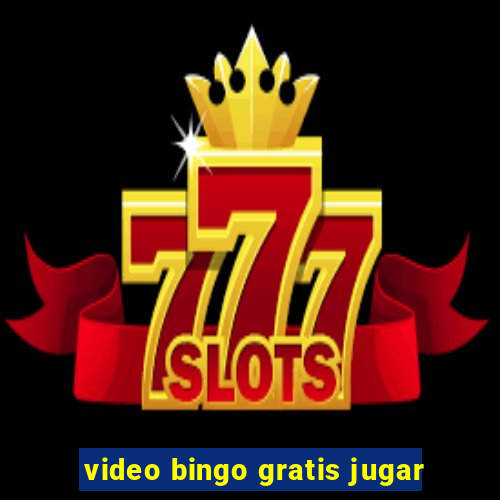 video bingo gratis jugar