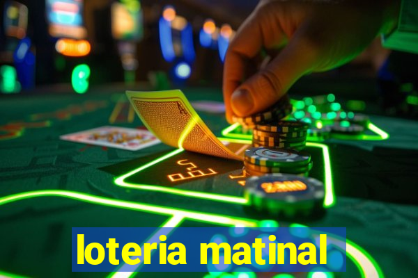 loteria matinal