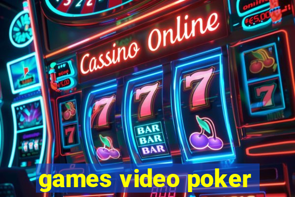 games video poker