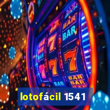 lotofácil 1541