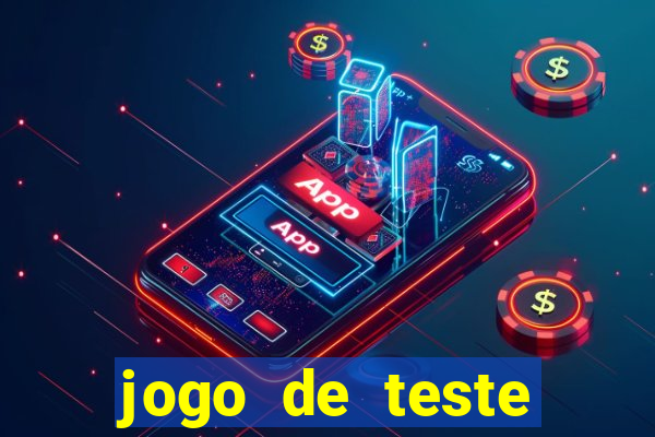 jogo de teste fortune tiger