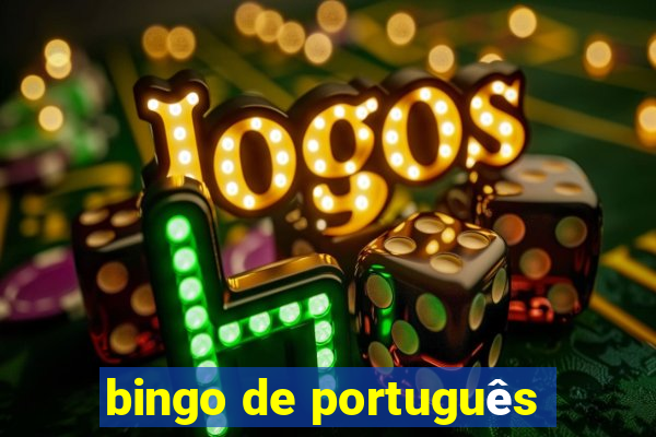 bingo de português