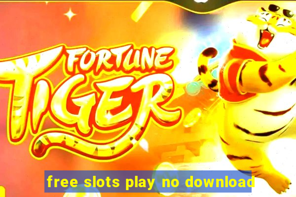 free slots play no download