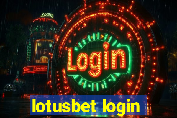 lotusbet login