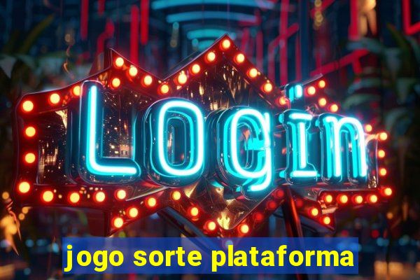 jogo sorte plataforma