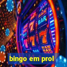 bingo em prol