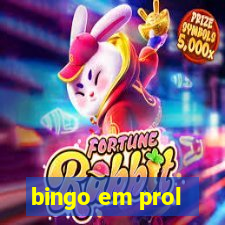 bingo em prol