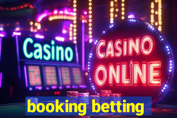 booking betting