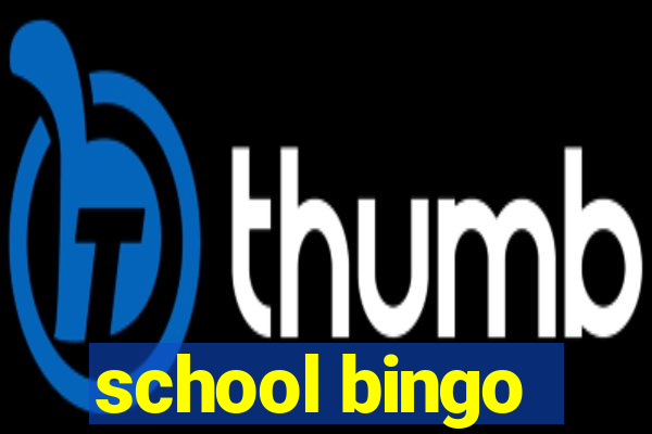 school bingo