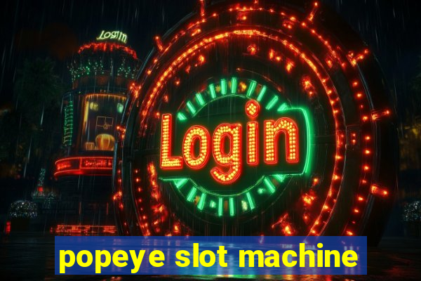 popeye slot machine