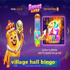 village hall bingo