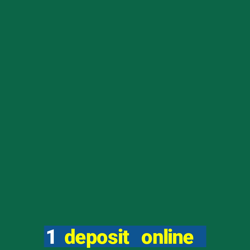 1 deposit online casino nl