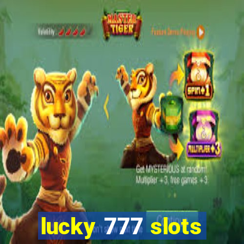 lucky 777 slots