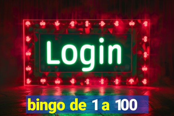 bingo de 1 a 100