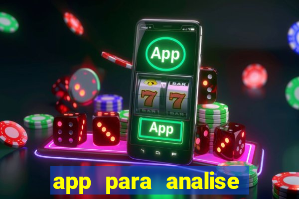 app para analise de jogos