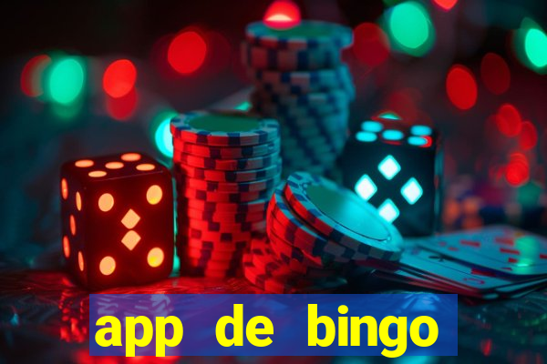 app de bingo valendo dinheiro