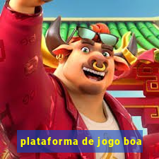 plataforma de jogo boa