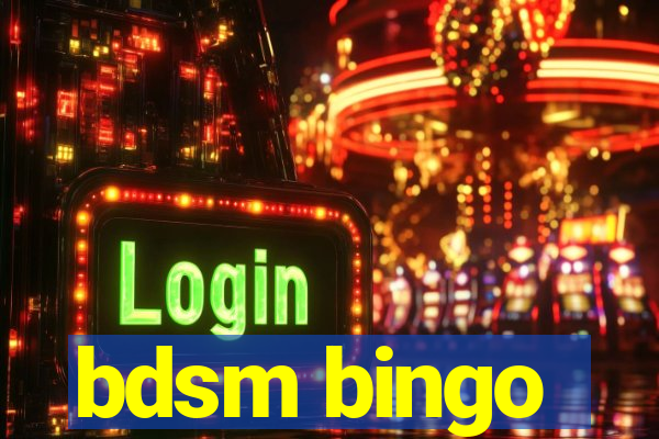 bdsm bingo