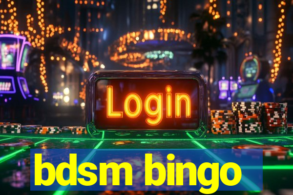 bdsm bingo