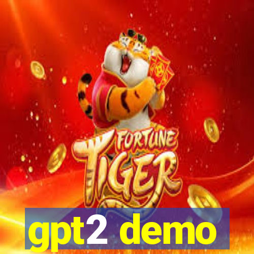 gpt2 demo