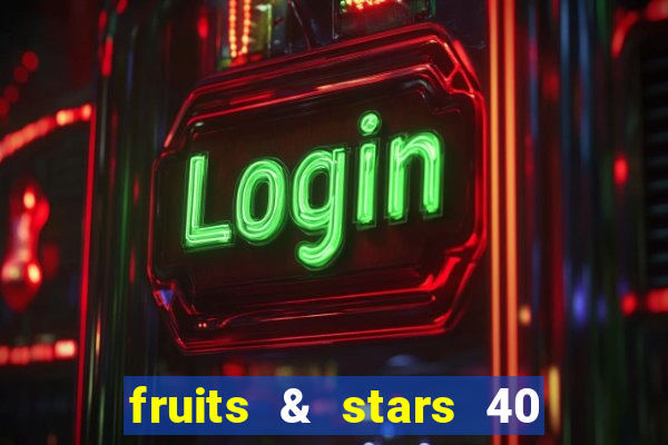 fruits & stars 40 christmas slot