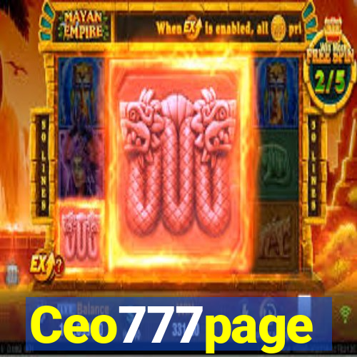 Ceo777page