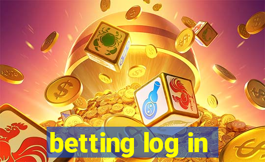 betting log in