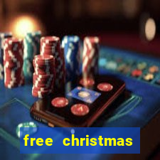 free christmas bingo cards