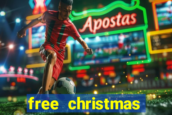 free christmas bingo cards