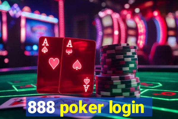 888 poker login