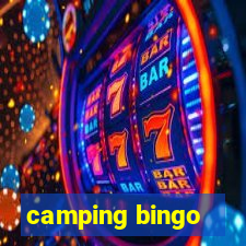 camping bingo