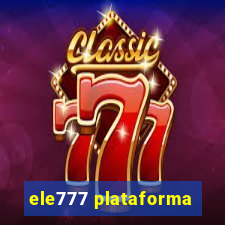 ele777 plataforma