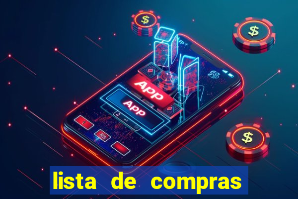 lista de compras supermercado completa para imprimir lista de compras supermercado para