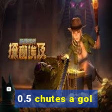 0.5 chutes a gol