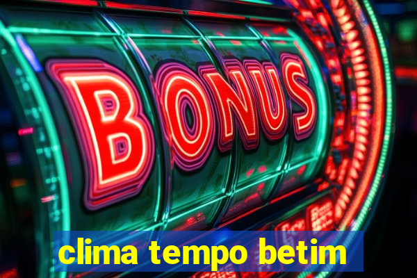 clima tempo betim