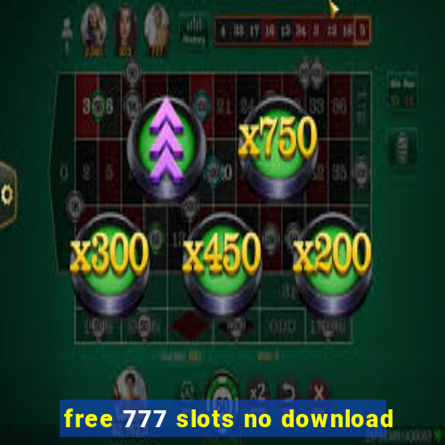 free 777 slots no download