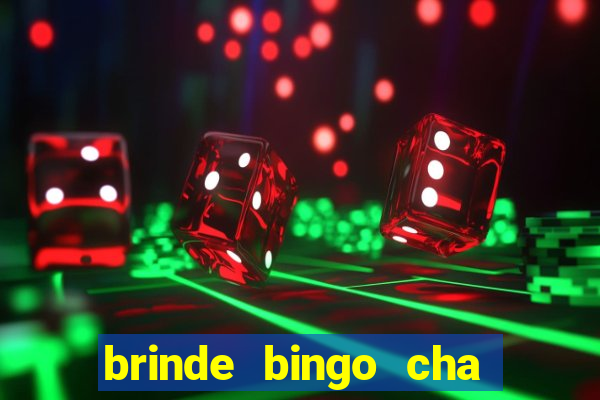 brinde bingo cha de bebe