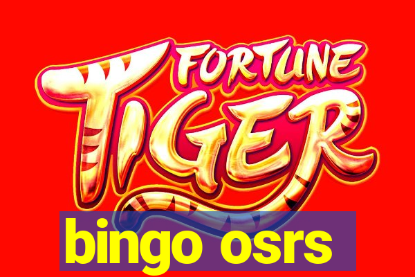 bingo osrs