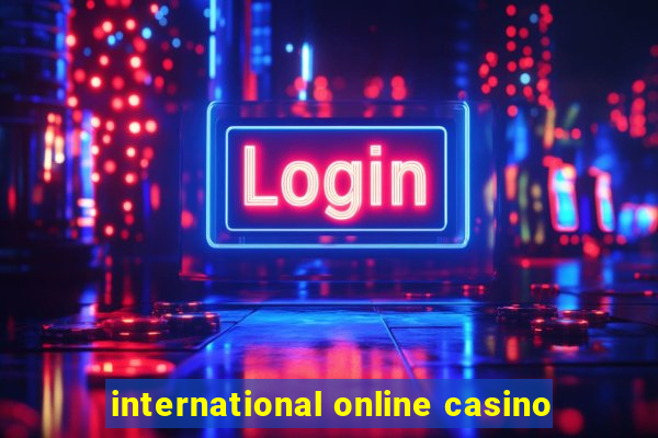 international online casino